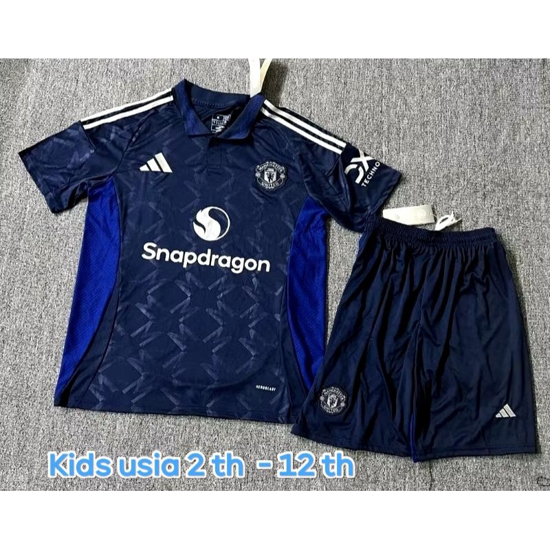 Manchester United  kids Away MU Kids away  2024 2025