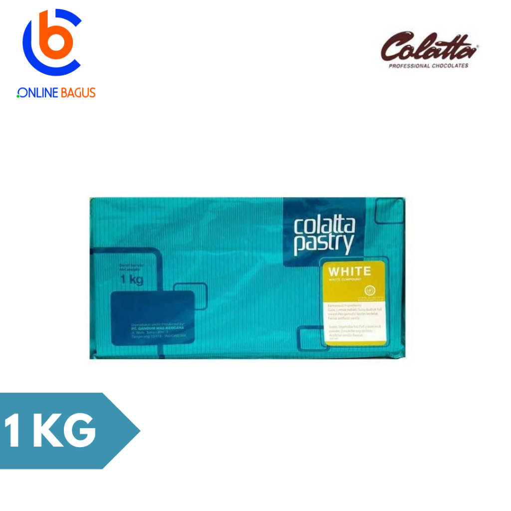 

ADY78 Colatta Pastry White - Coklat Batang Putih 1 KG