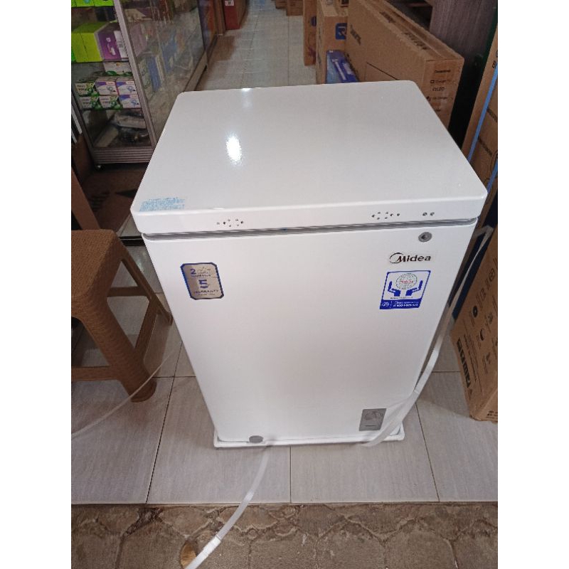 freezer box midea 100L