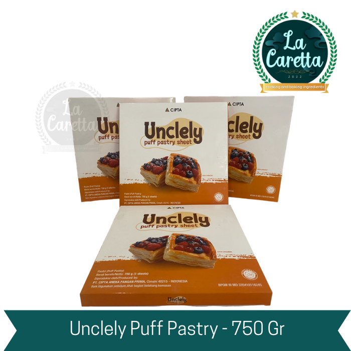 

Unclely Puff Pastry 750 Gr