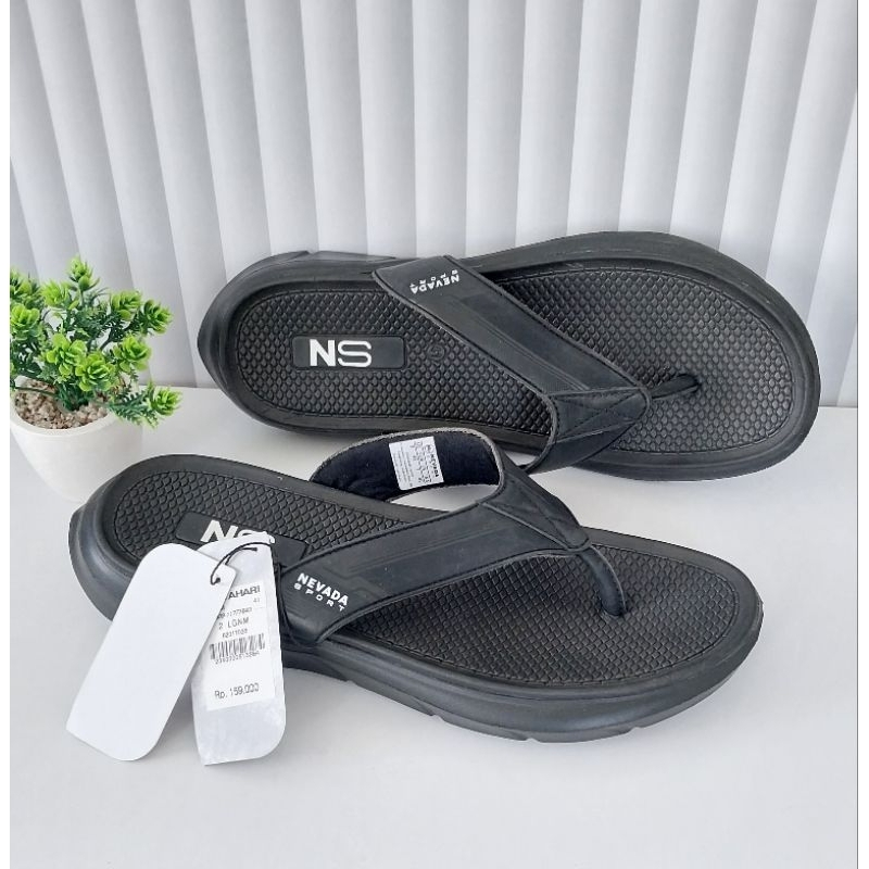 Sandal japit Nevada pria sandal pria brand matahari