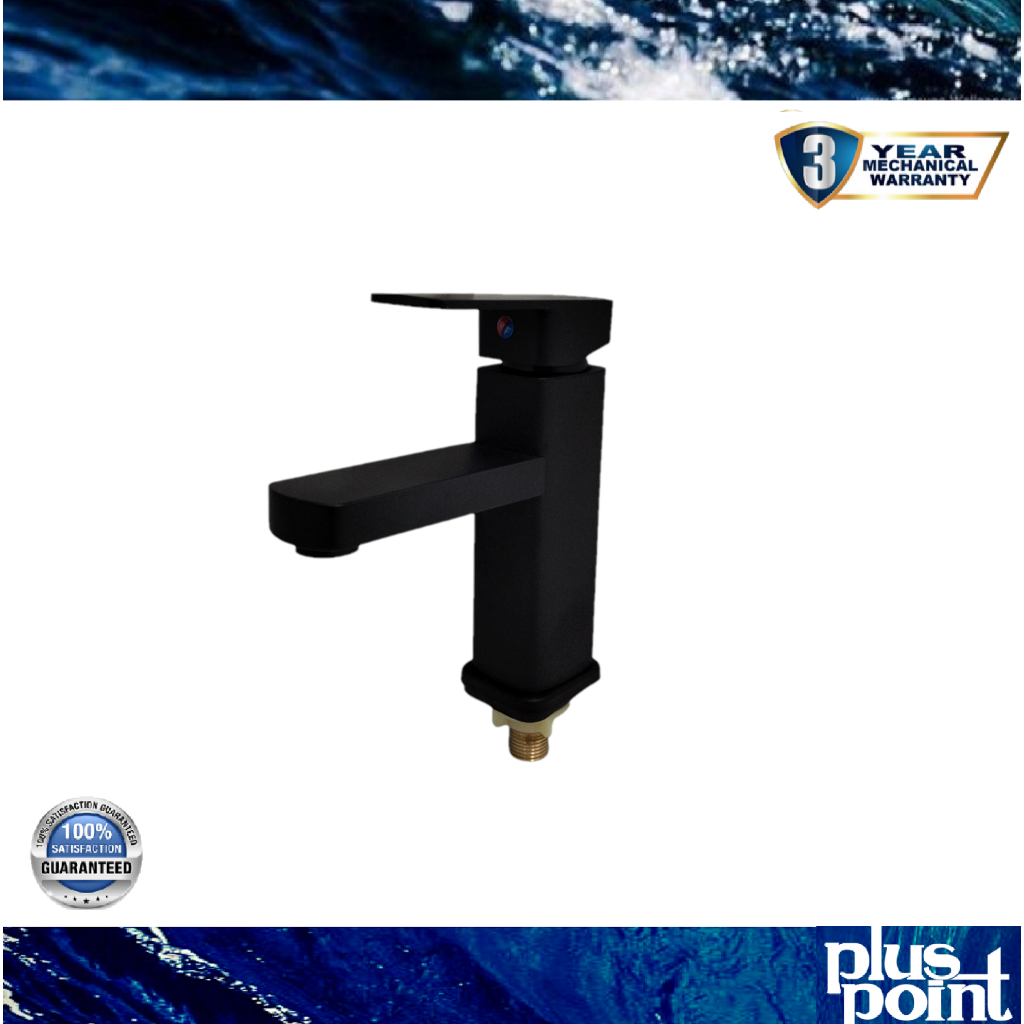 Kran Wastafel Kotak Hitam Kran Cuci Tangan Kran Bambu Kran Air Kran Wastafel Stainless Hitam Up Down