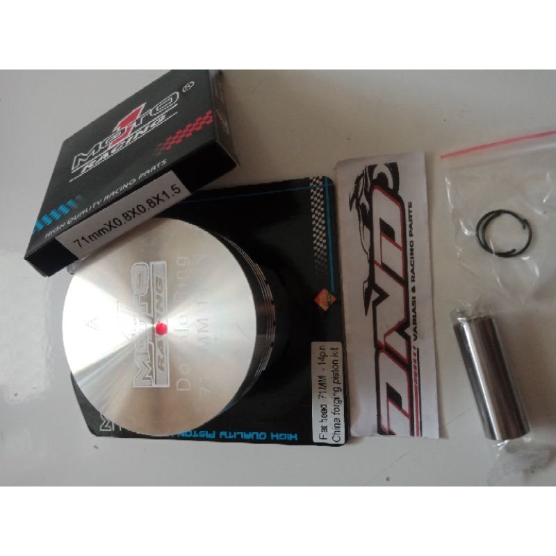 MOTO1 Piston forget 71mm pin 14/Piston 71 pen 14/Piston kit moto1 forget 71mm pin 14