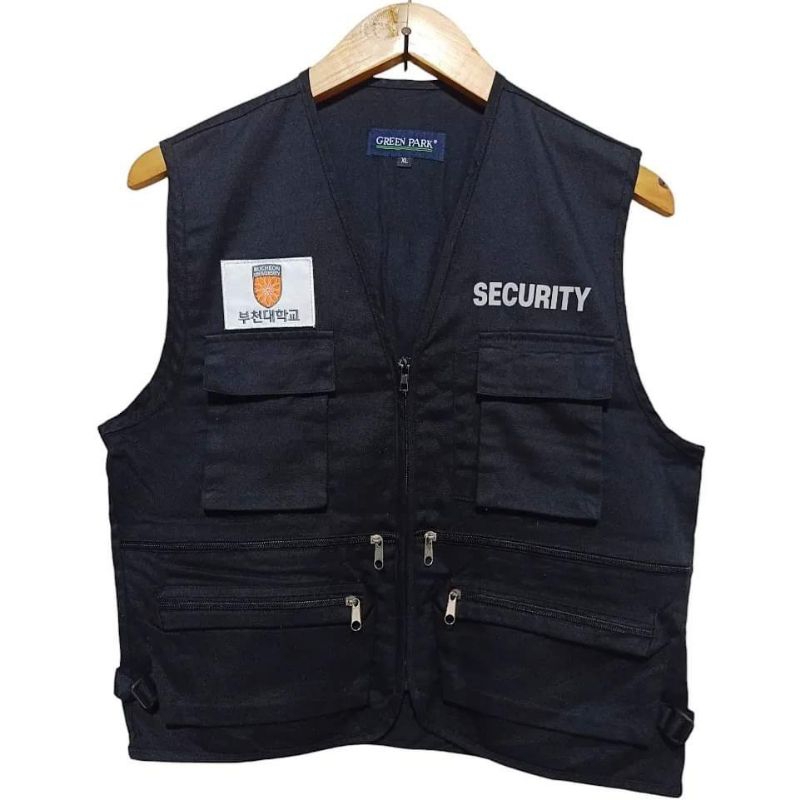 Vest tactical multipocket GREEN PARK size XL fit L for security