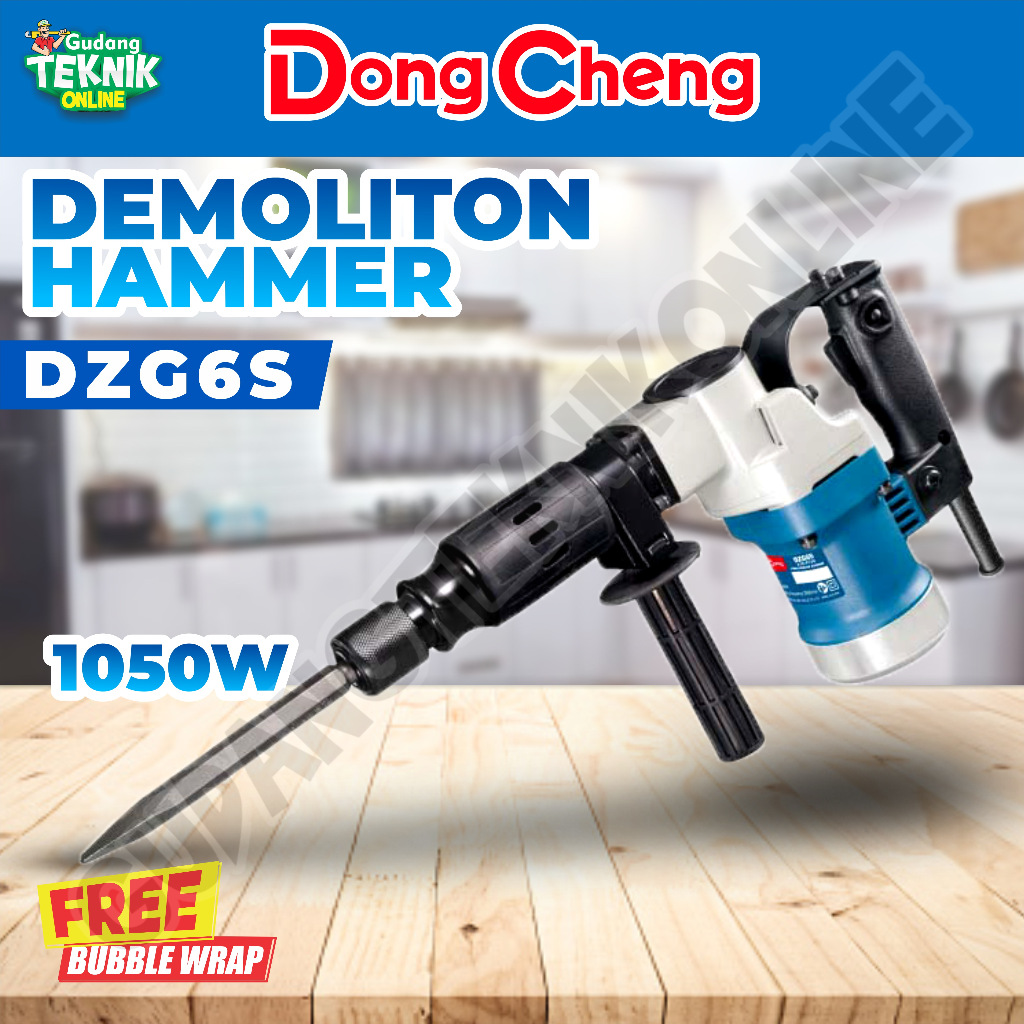 DONGCHENG Demolition Hammer DONGCHENG DZG6S 10J / Mesin Bor Bobok Beton Beton Jack Hammer SDS DZG-6S