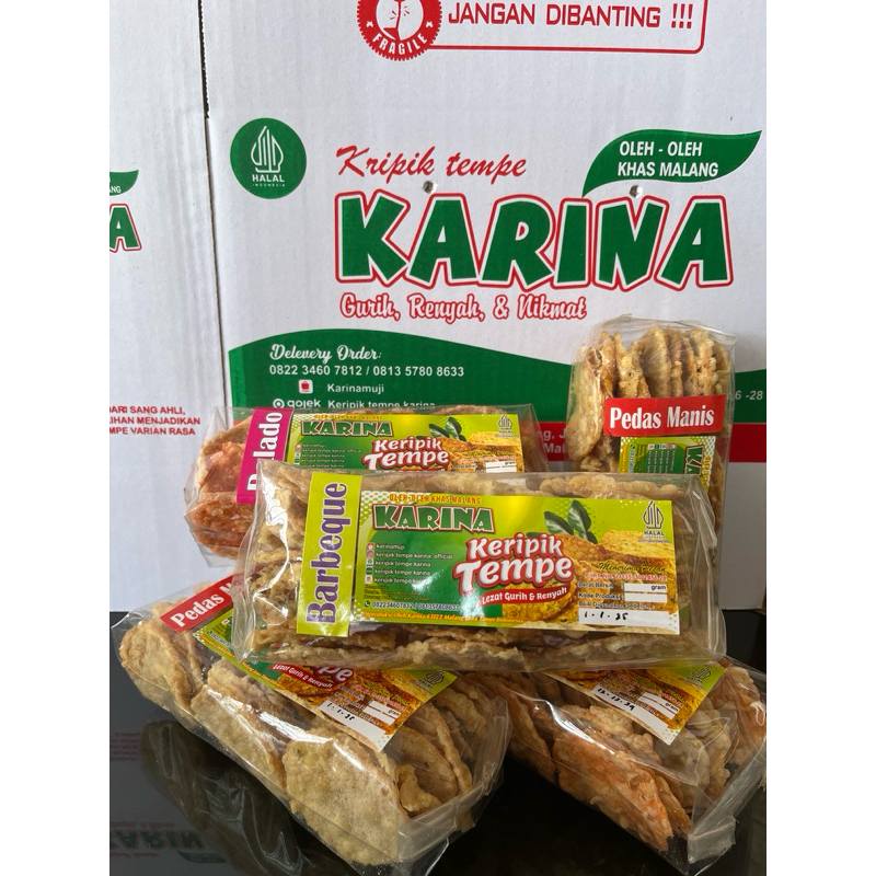 

KERIPIK TEMPE Khas MALANG | KERIPIK TEMPE KARINA | ANEKA RASA DAN ORIGINAL | OLEH-OLEH KHAS MALANG