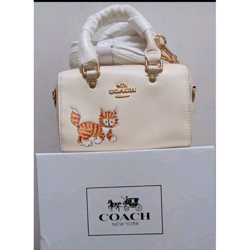 Tas slempang mini COC ( COACH ) model speedy ( Tabung ) Tas import Made in Vietnam Tas mini terlaris