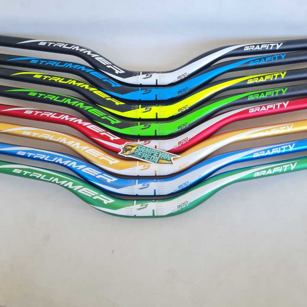 (PROMO) Handlebar Stang Stir Sepeda MTB Federal Strummer Grafity Panjang 800mm Oversize