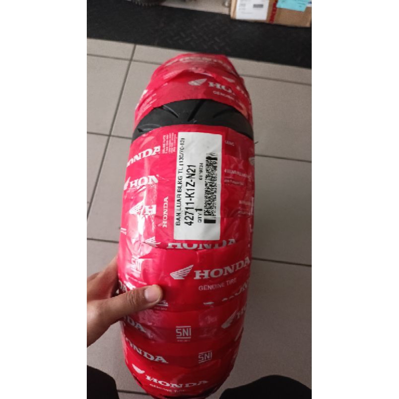 Ban Tubles Belakang PCX 160 130/70/30 Kode K1Z/ Asli/Original AHM