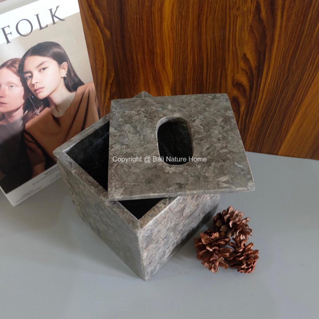 Tukuparty Kotak Tissue Box Marmer Tempat Tissue Tisu Marmer Kotak Kotak Tisu Marmer