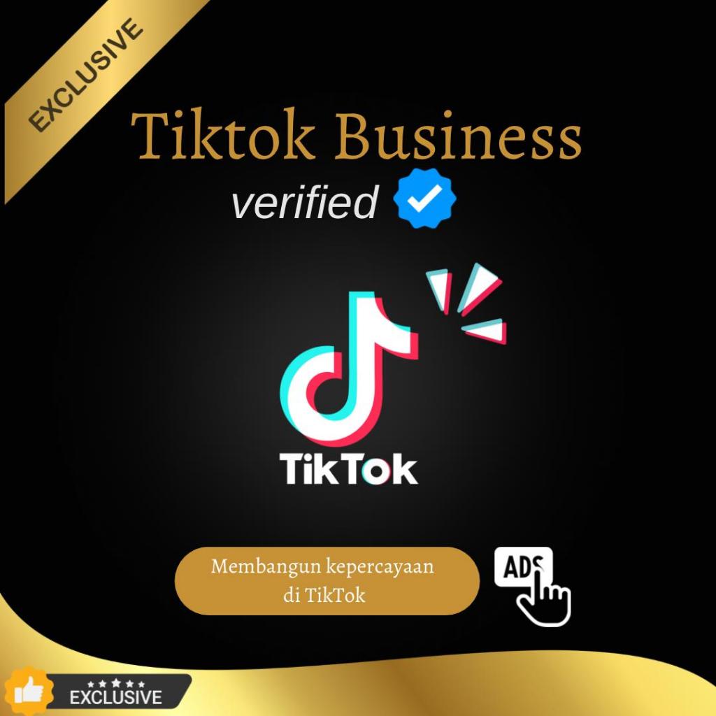 AKUN BM Verified + 3 TIKTOK ADS  (EXCLUSIVE)