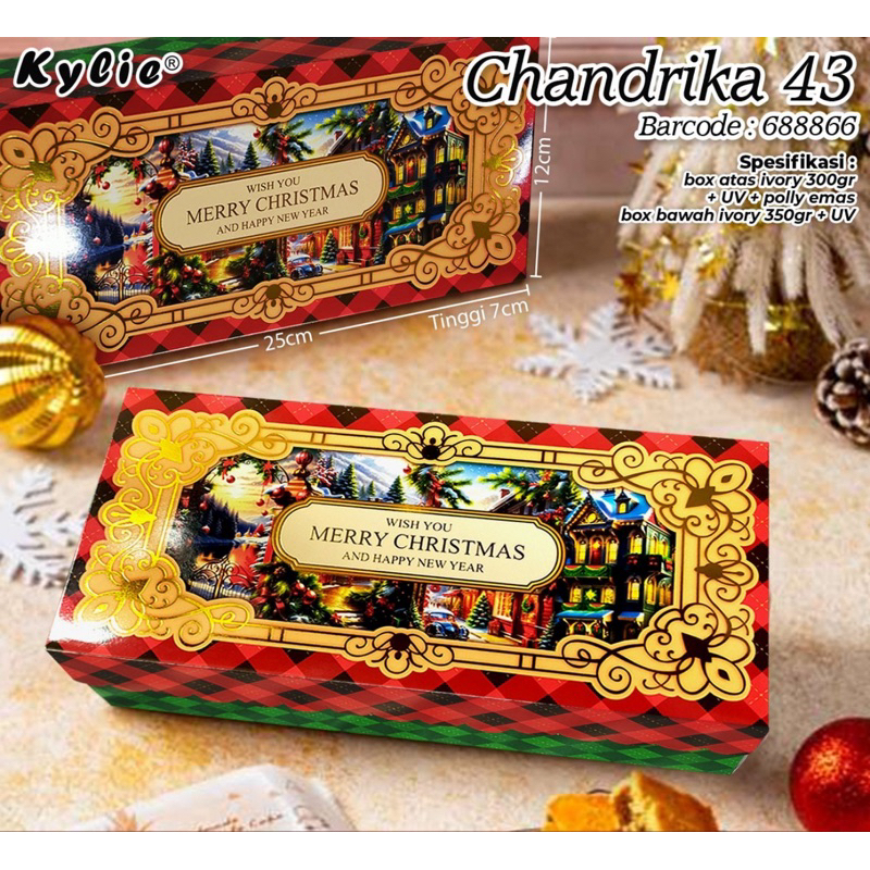 

Box Natal / Christmas Box / Box kue / Roll cake box / Box Natal Chandrika