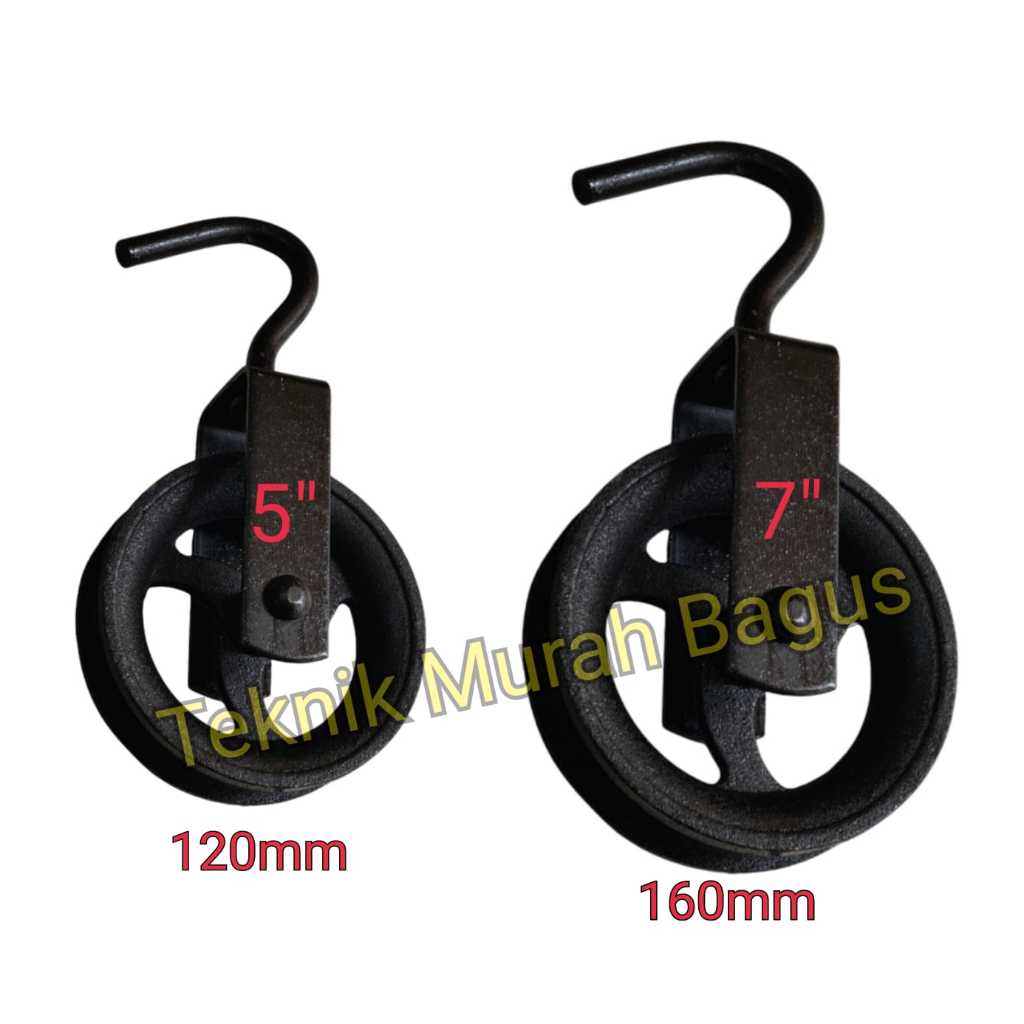 Kerekan Timba / Katrol Roda Sumur Air / Kerekan Sumur / Kerekan Semen Cor / Pulley