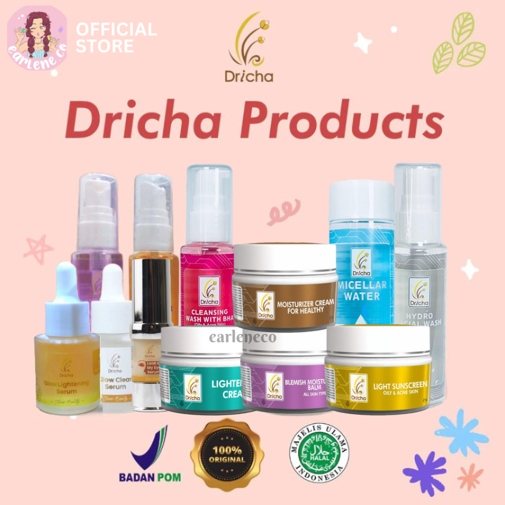 Dricha skincare atasi jerawat dan flex membandel