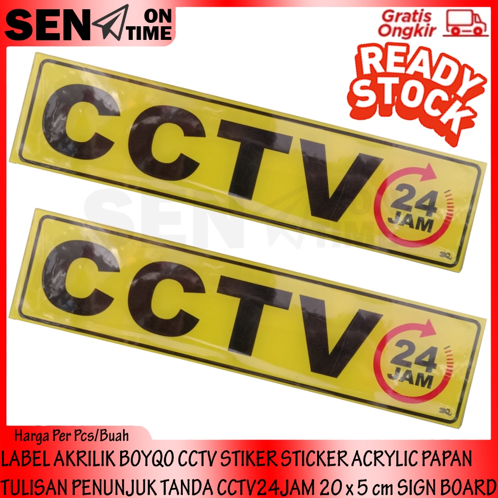 

Label Sticker Acrylic Cctv 24 Jam Papan Tulisan Penunjuk Akrilik Boyqo Stiker 20 X 5 Cm Sign Board Acrylik Akrilic Sekolah Restoran Toko Kantor Rumah Tulis Penanda Tanda Kamera Pengawas Pengawasan