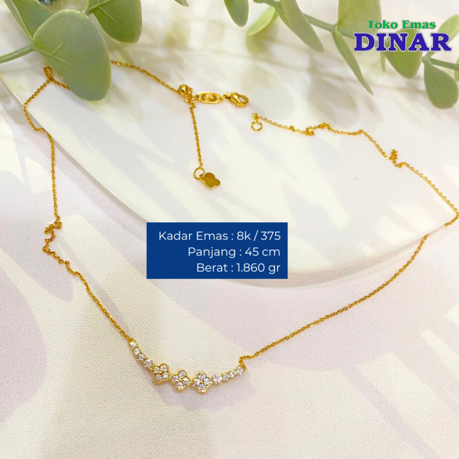KALUNG VARIASI MODEL SLP - EMAS MUDA - KADAR 8K/375