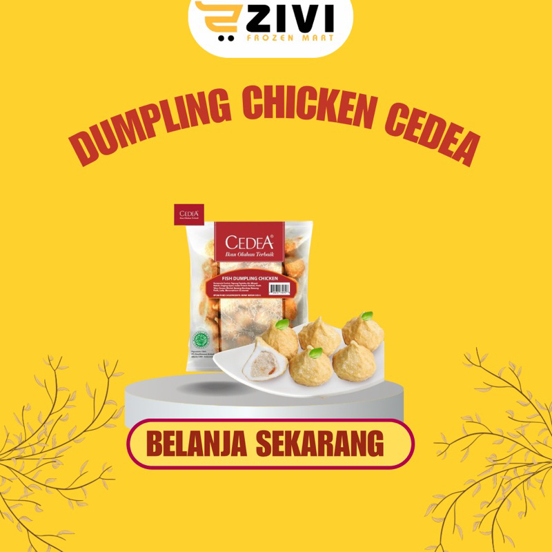 

Cedea Fish dumpling chicken 500g / dumpling ayam