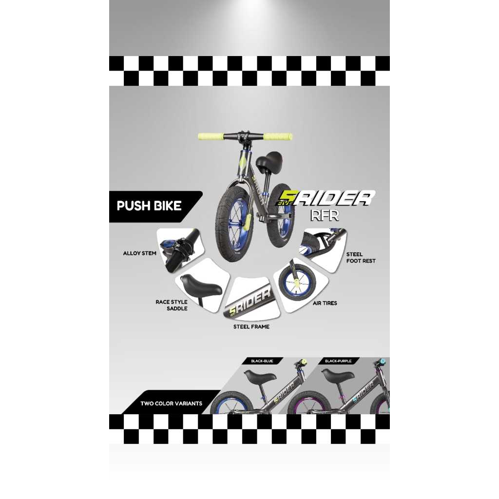 RMB Pushbike 5Rider Air RFR Pushbike element 5rider Air rfr