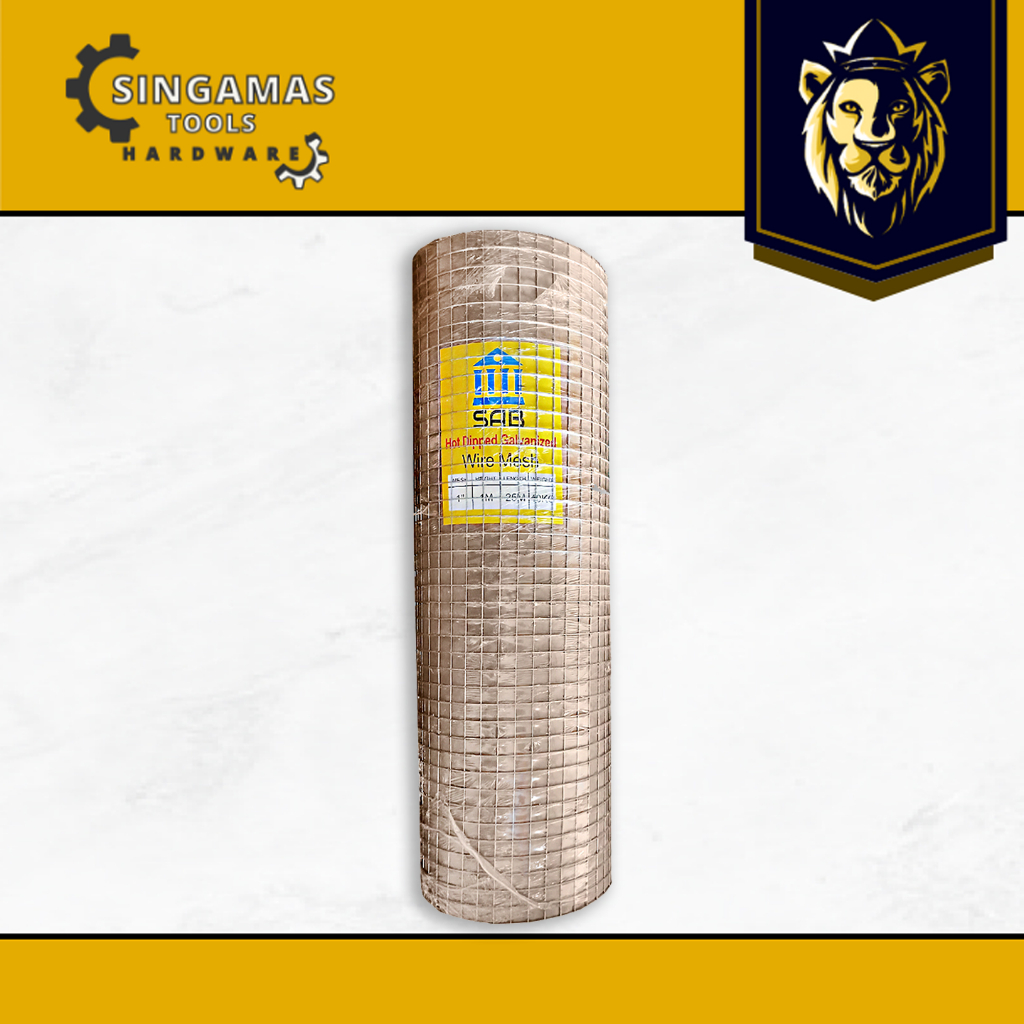SAB Kawat Loket Galvanis 1" x 1 m x 25 m 40 kg