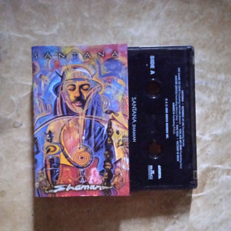 kaset pita santana shaman