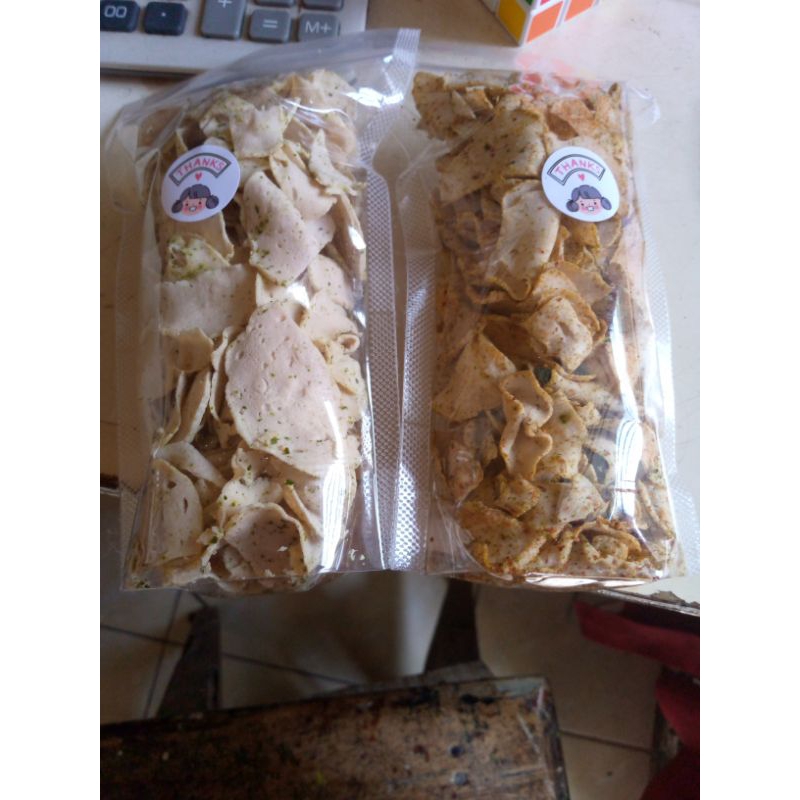 

Basreng asin pedas daun jeruk