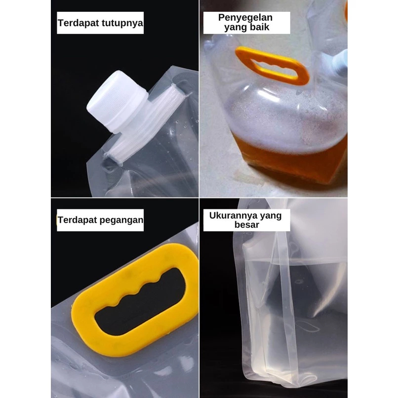 KANTONG AIR LIPAT JERIGEN LIPAT PORTABLE CAMPING/KANTONG AIR PORTABLE