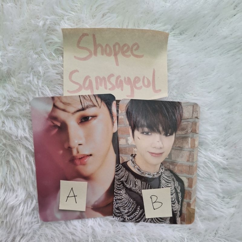 PHOTOCARD PC KANG DANIEL MAGENTA