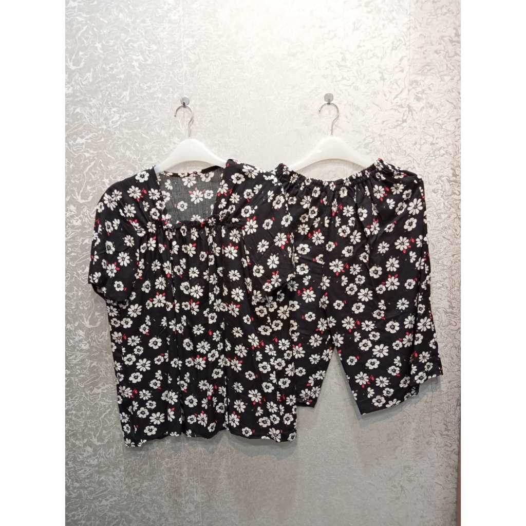 Setelan Pendek Kerut Jumbo || Setelan Pendek Rayon || Setelan Kerut Jumbo || Setelan Rayon