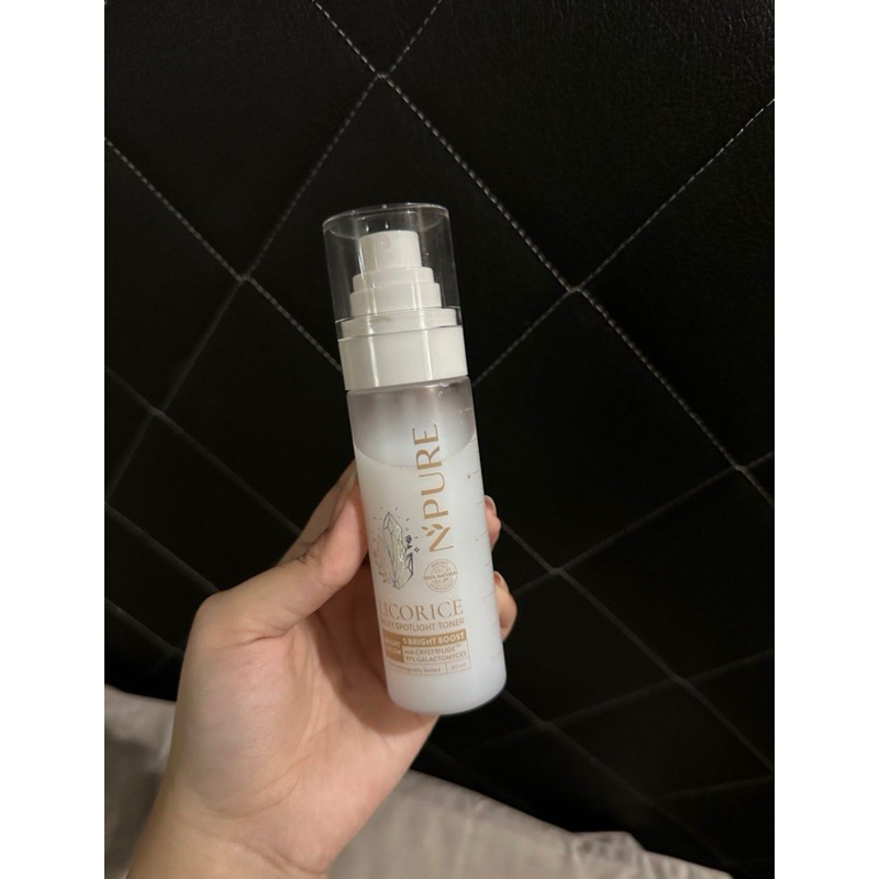 npure licorice milky spotlight toner