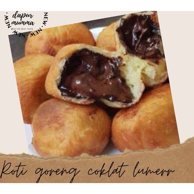 

roti goreng keju coklat