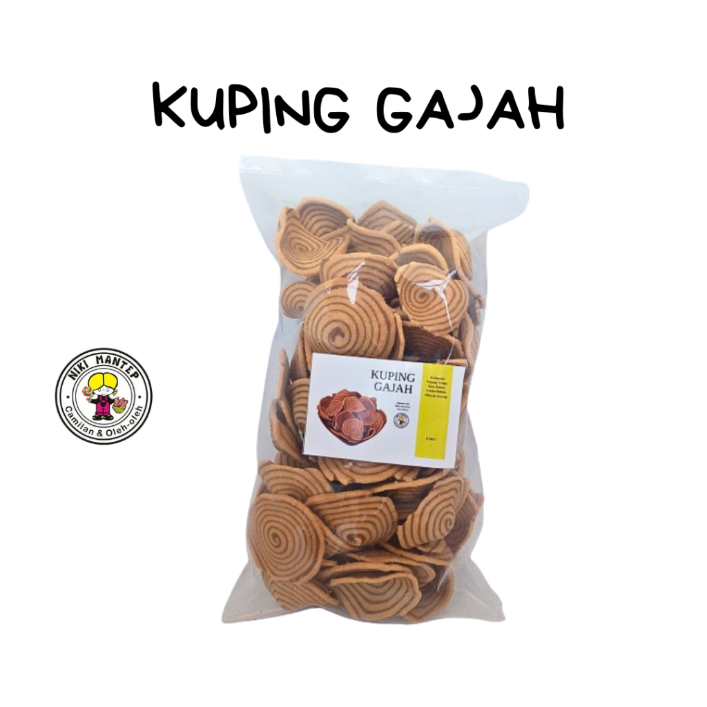 

Kue Kuping Gajah - Niki Snack Salatiga