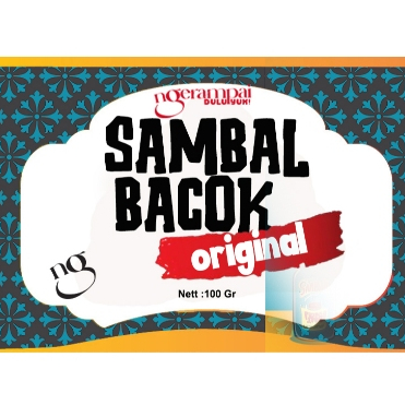 

Ngerampai Sambal Bacok Original Pedas Manis