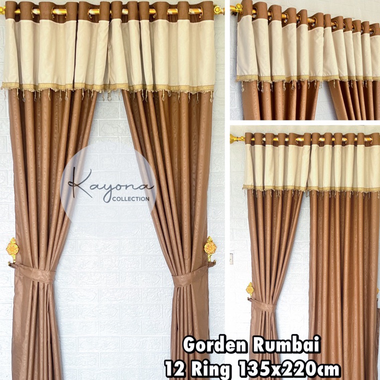 GORDEN RUMBAI RENDA KIRSTAL GORDEN PONI RUMBAI GORDEN TU DAN GORDEN JENDELA GORDEN EMBOS GORDEN ERIN