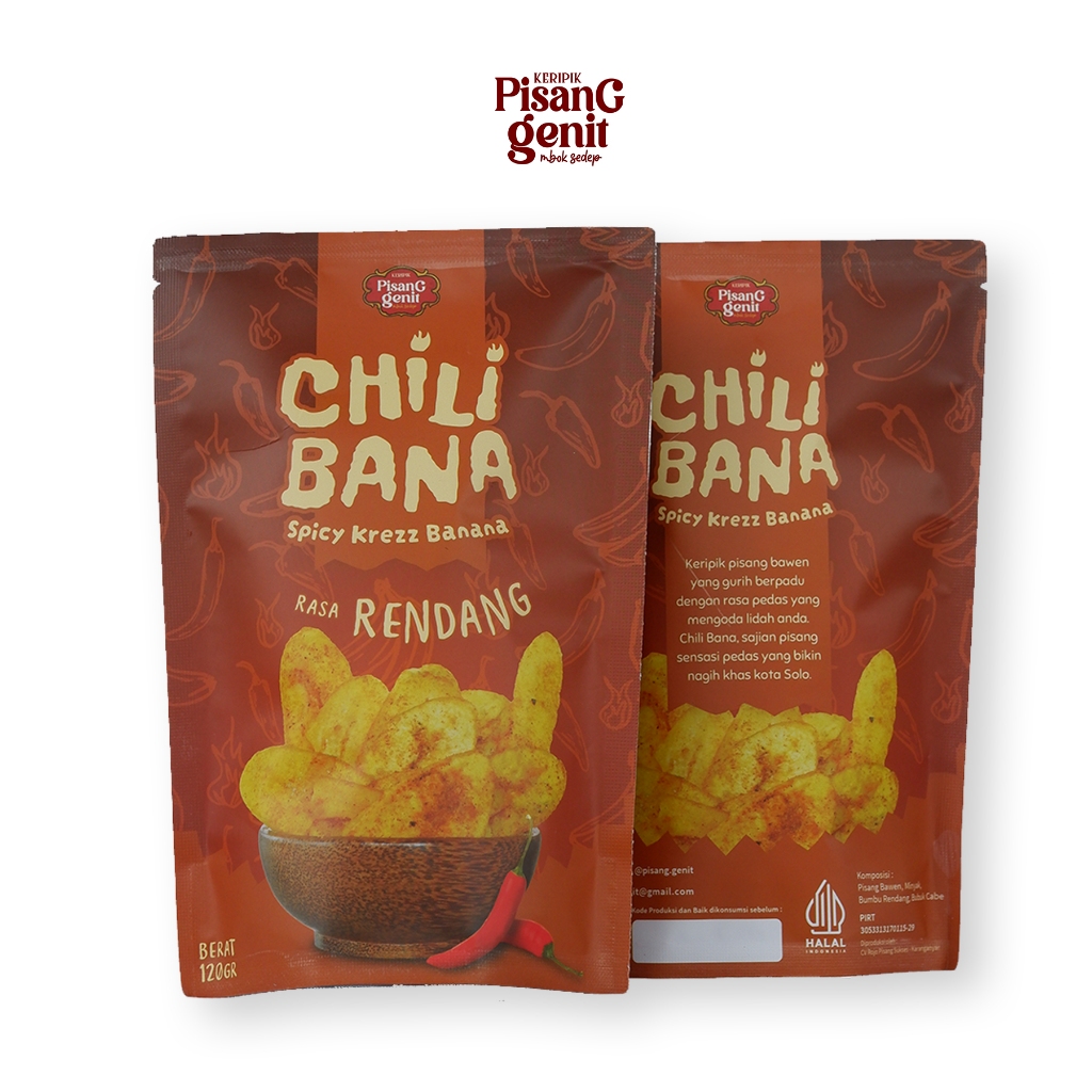 

Chili Bana Rendang I Keripik Pisang Manis-Pedas