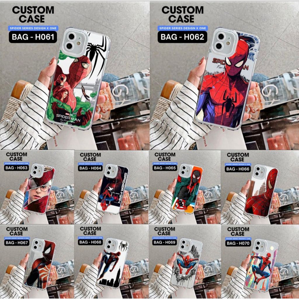 VIVO V25 / V25E / V25Pro / V23 / V23E / V21 / V20 /V20SE  Case gambar BAG Kode H061-H070 Terbaru (MA
