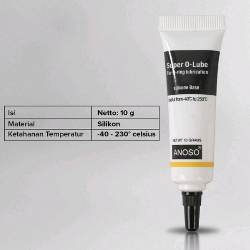 PELUMAS GREASE SILICONE MULTIFUNGSI - GREASE LUBRICANT SEAL RUBBER - KARET RING O / REEL / RODA GIGI