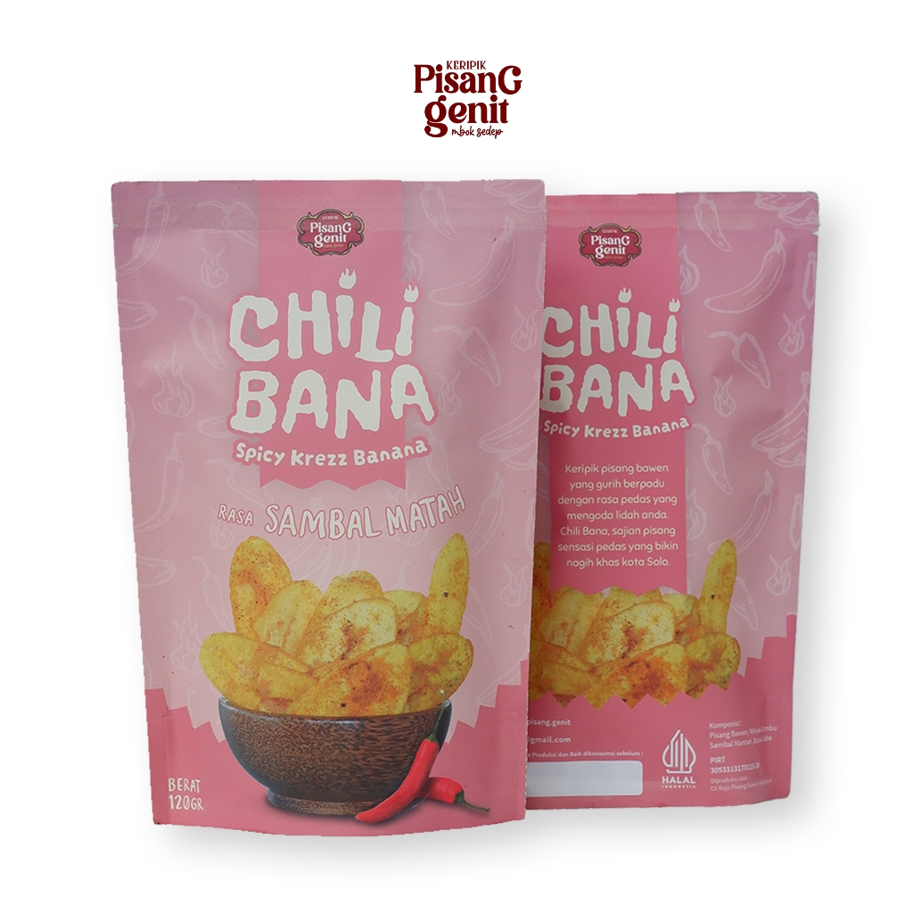 

Chili Bana Sambal Mantah I Keripik Pisang Manis-Pedas