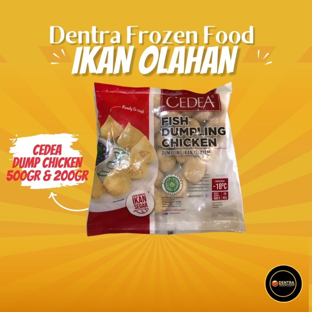 

CEDEA CHICKEN DUMPLING 200GR DAN 500GR