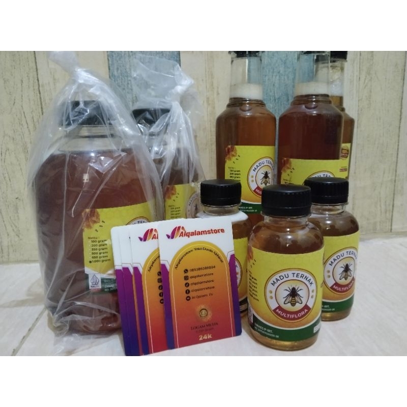 

Madu Murni, Madu Ternak Multiflora Beli 2 GRATIS 1 Plus Emas 24 Karat