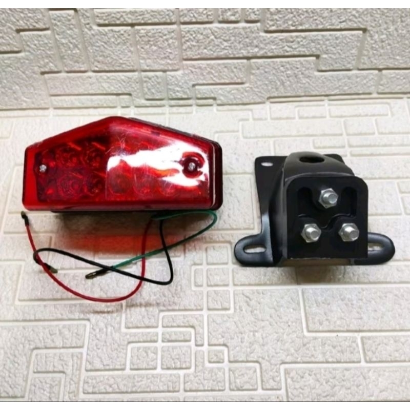 Satu Set Lampu Stop.Stop Lamp RX king New/Old + Dudukan Lampu Stop RX king New/Old Model LED Dan Boh