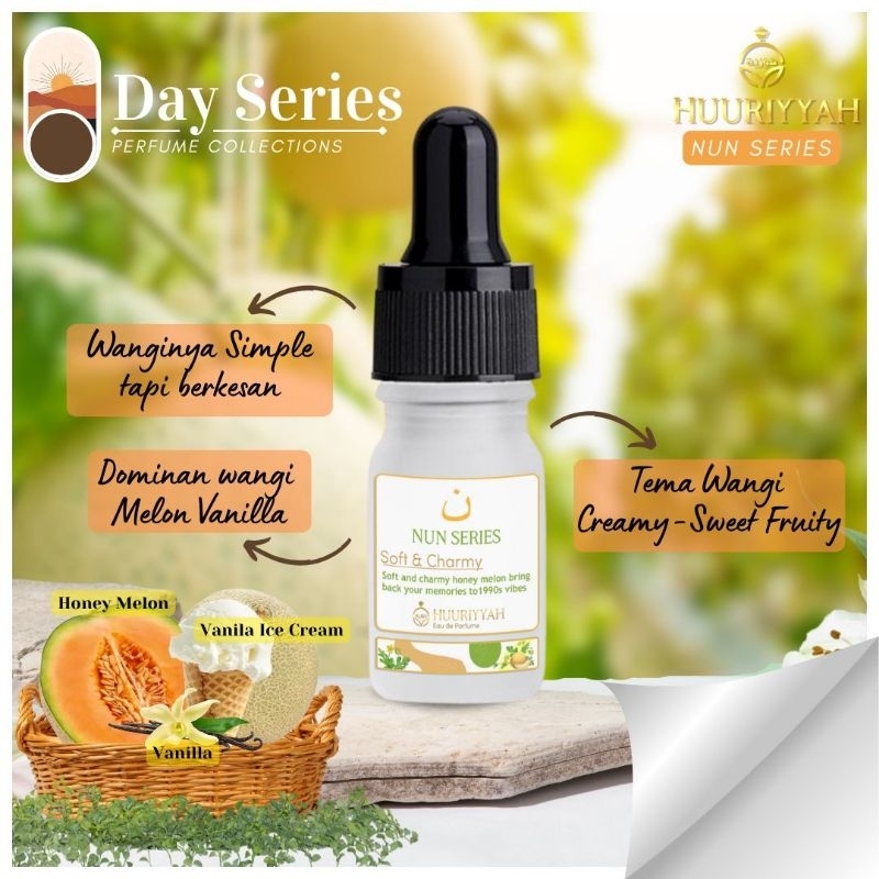 Huuriyyah Day Perfume Nun Series -  Parfum Istri Saleha Non Alkohol