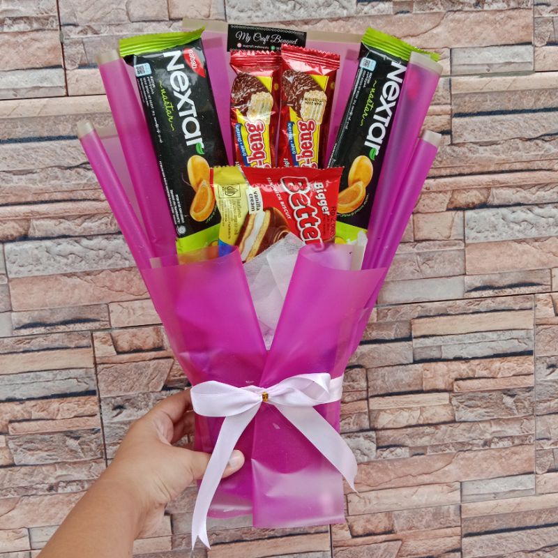 

Buket Snack Hari guru murah cantik