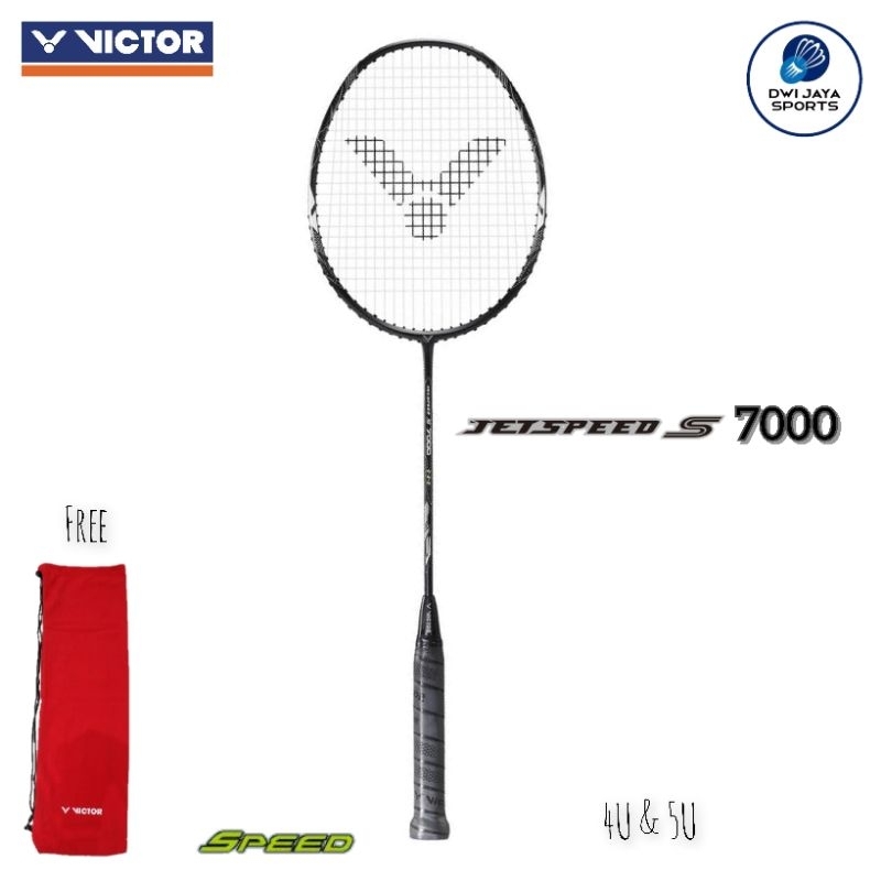 Raket badminton victor jetspeed s 7000 c | victor jetspeed 7000 | victor js 7000 c