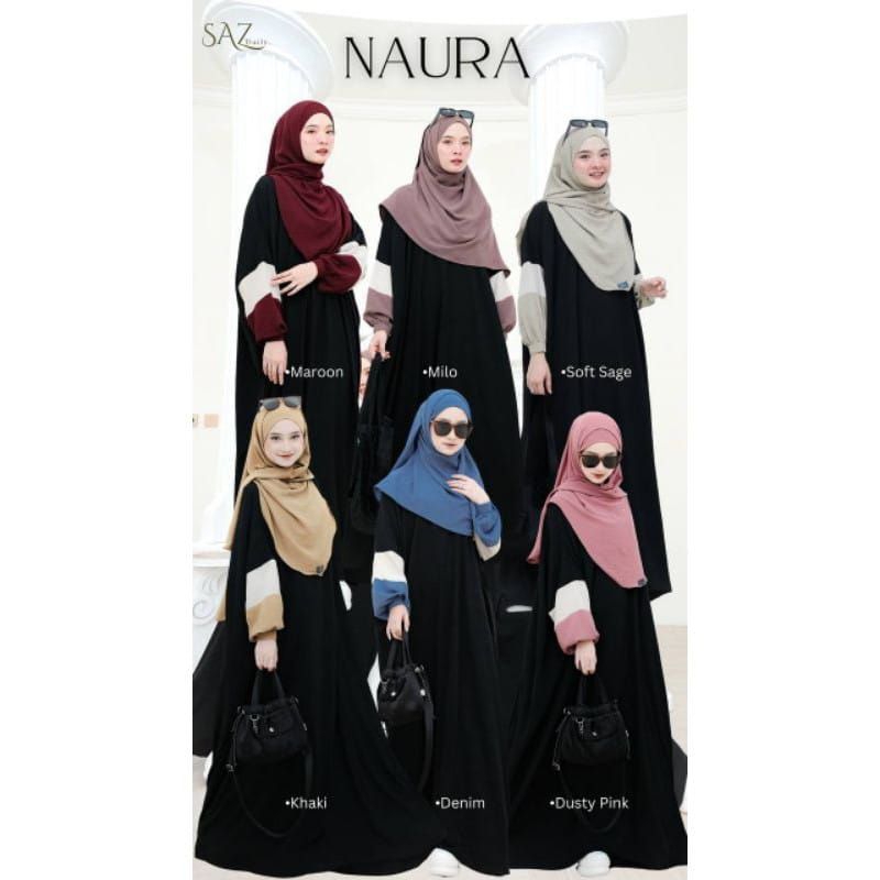 NAURA ABAYA SUPER JUMBO//GAMIS SUPER JUMBO PREMIUM//LD 165//ABAYA SUPER JUMBO //GAMIS CRINKLE AIRFLO