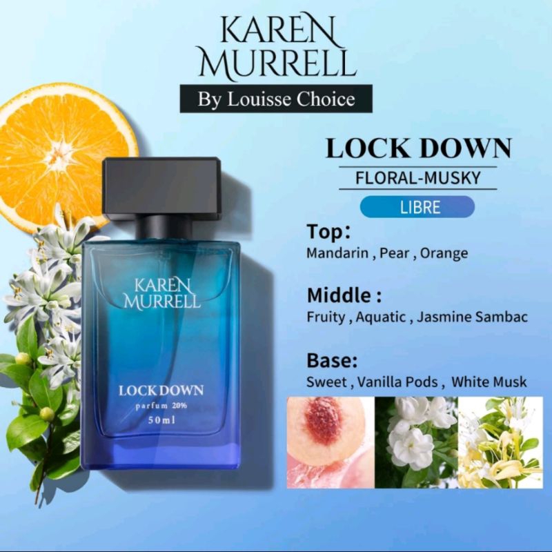 LOUISSE CHOICE & KAREN MURRELL Parfum 20% Lock Down 50ml - Parfum Louisse Choice