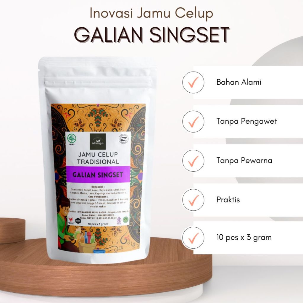 

Jamu Celup Tradisional GALIAN SINGSET