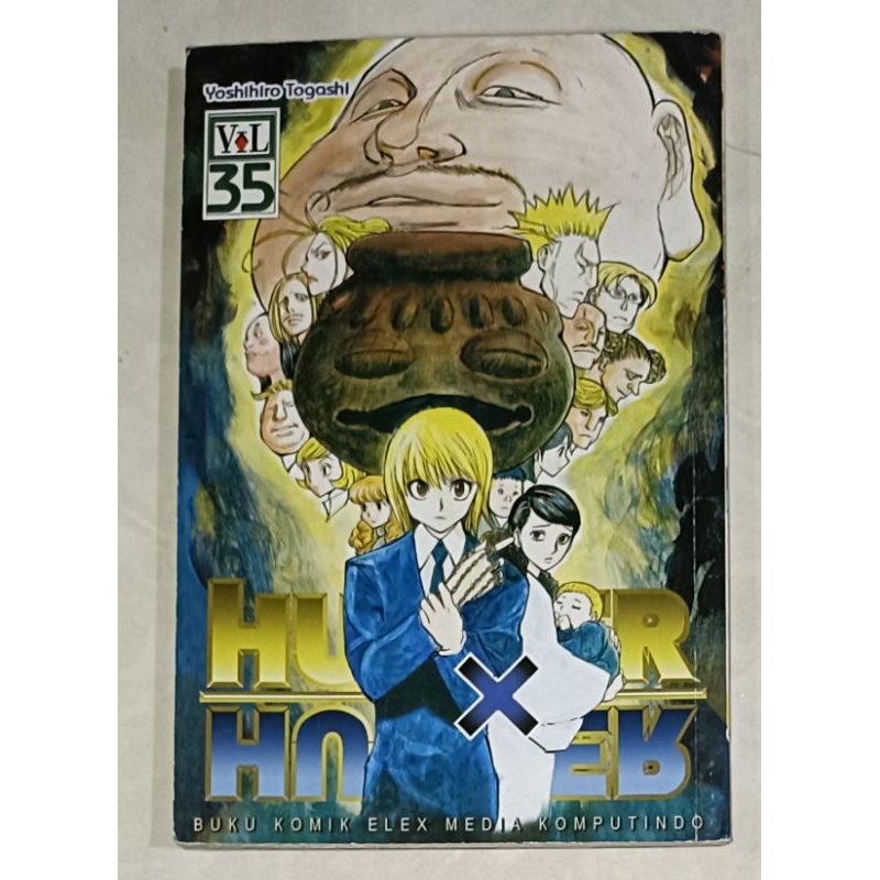 komik Hunter x Hunter vol 35 original