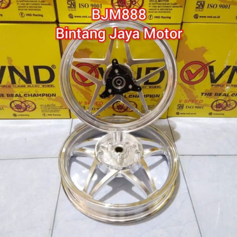 Velg vnd V speed Nmax new. vnd v speed nmax old ukuran185/215/14 velg Nmax turbo