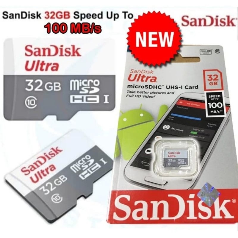 SANDISK MICRO SD CARD 32GB/MICRO SD