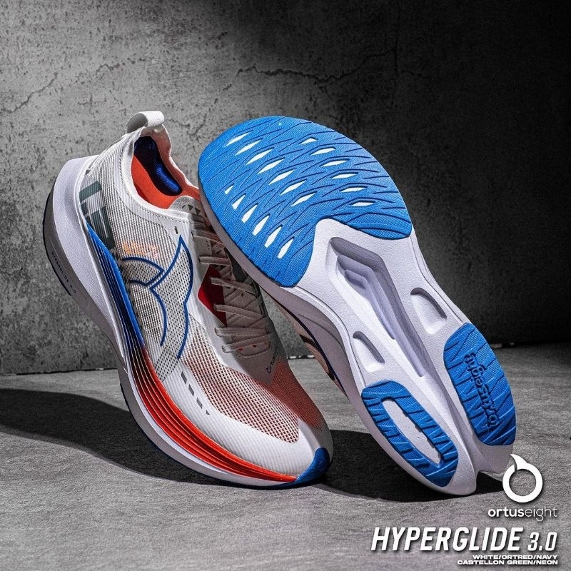 ORTUSEIGHT HYPERGLIDE 3.0 WHITE ORTRED NAVY